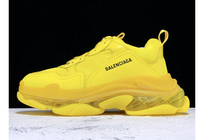 balenga triple s clear sole yellow 544351 w09o1 6501