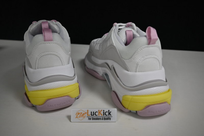 balenga triple s black clear sole 524039-w2fw4  7541