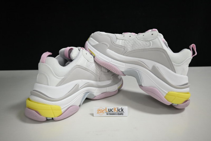 balenga triple s black clear sole 524039-w2fw4  7541