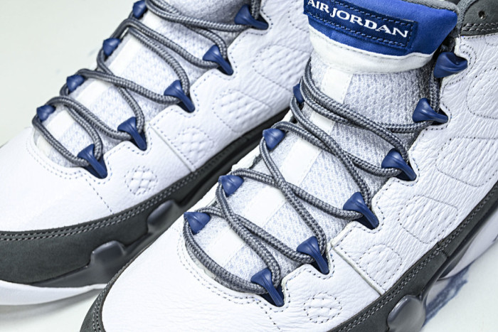 AIR JORDAN 9 White/French Blue-Flint Grey HV4794-100