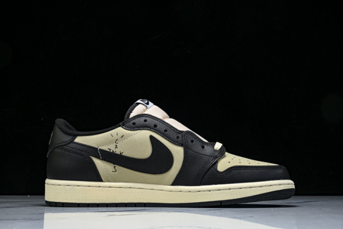 Travis Scott x Air Jordan AJ 1 Low“Canary” DZ4137--700