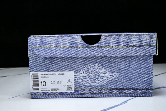 Air Jordan 1 Low Denim "Worn Blue" HQ2004-400