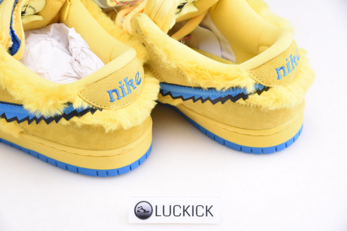 grateful dead x nike sb dunk low“ yellow bear” cj5378-700