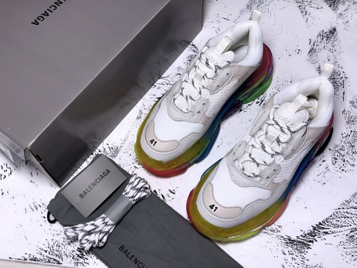 balenga triple s clear sole rainbow 5416247 w09e1 1895