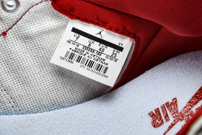 Jordan 1 Retro High Phantom Gym Red 555088-160