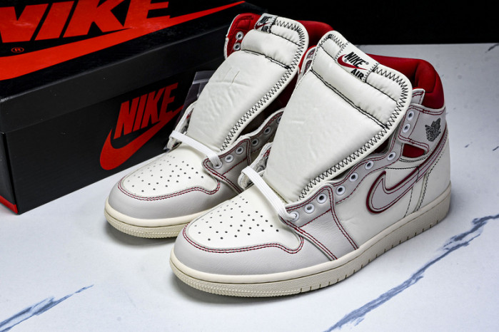Jordan 1 Retro High Phantom Gym Red 555088-160