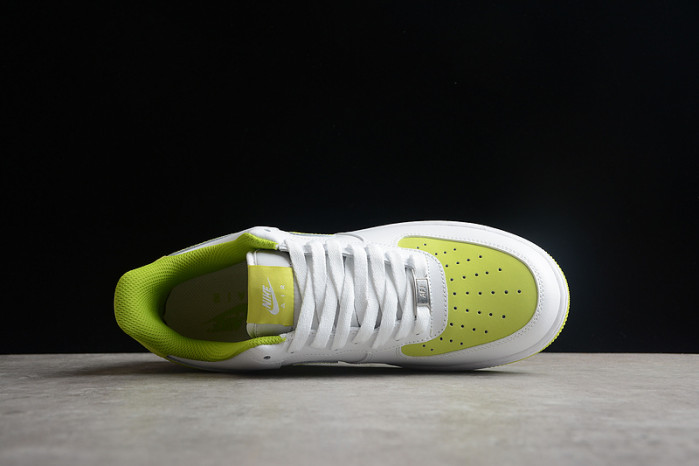nike air force 1 07 low white lime green af1234-002