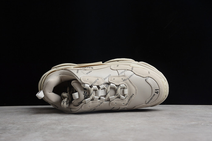 balenga triple s black clear sole    btsbcs-010