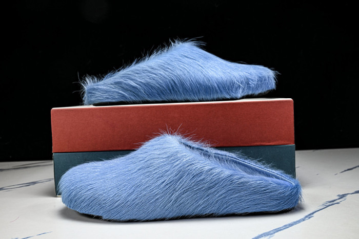 MA SLIDE WHITE FUSSBETT SABOT LOAFERS MAR-021