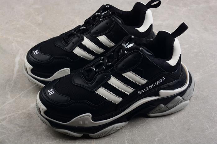 balenga triple s black clear sole  btsbcs-005